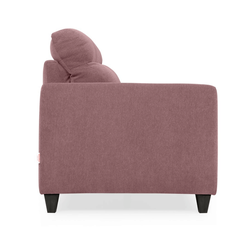 19466 DUROFLEX SOFA ZIVO PLUS 3SEATER DUSKY PINK