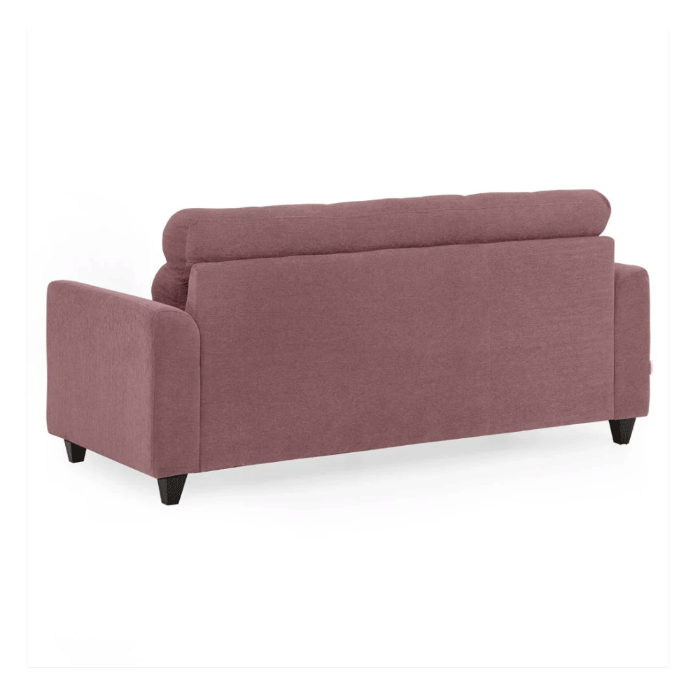 19466 DUROFLEX SOFA ZIVO PLUS 3SEATER DUSKY PINK