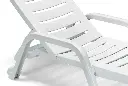 11062 PLASTIC SUN BED CASABLANCA 1255 WHITE SCAB
