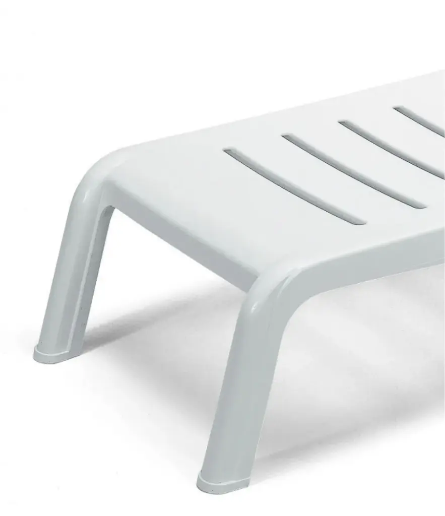 11062 PLASTIC SUN BED CASABLANCA 1255 WHITE SCAB