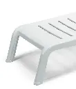 11062 PLASTIC SUN BED CASABLANCA 1255 WHITE SCAB