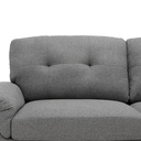 45423 LAMONA FABRIC SOFA 3/S DGY