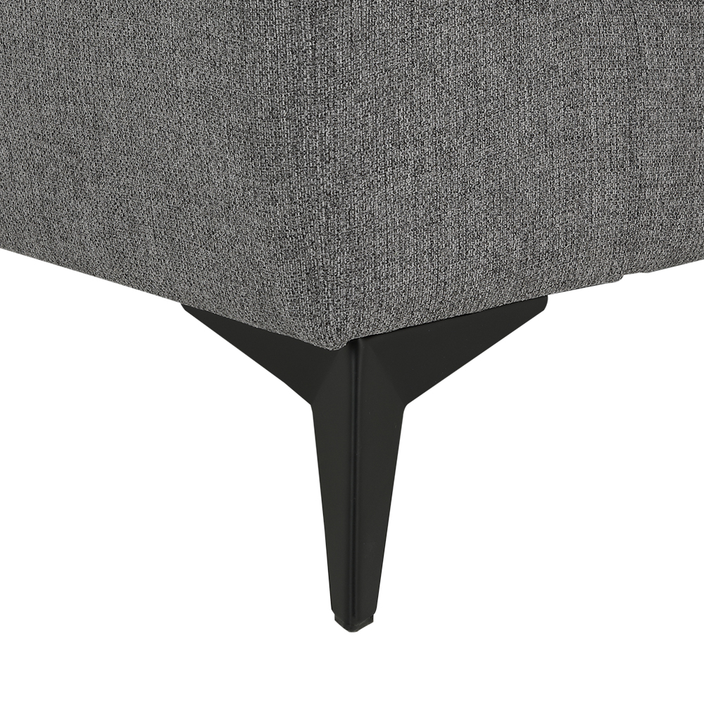 45424 LAMONA FABRIC SOFA 1/S DGY   