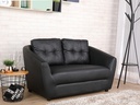 40270 H-MAX PVC 2/S SOFA BK       