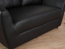 40270 H-MAX PVC 2/S SOFA BK       