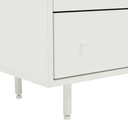 45426 MINIMAL CHEST OF 6 DRAWERS 120 CM. WT/LW	 