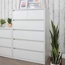 66520 MOLLY/P CHEST 6 DRAWERS WT