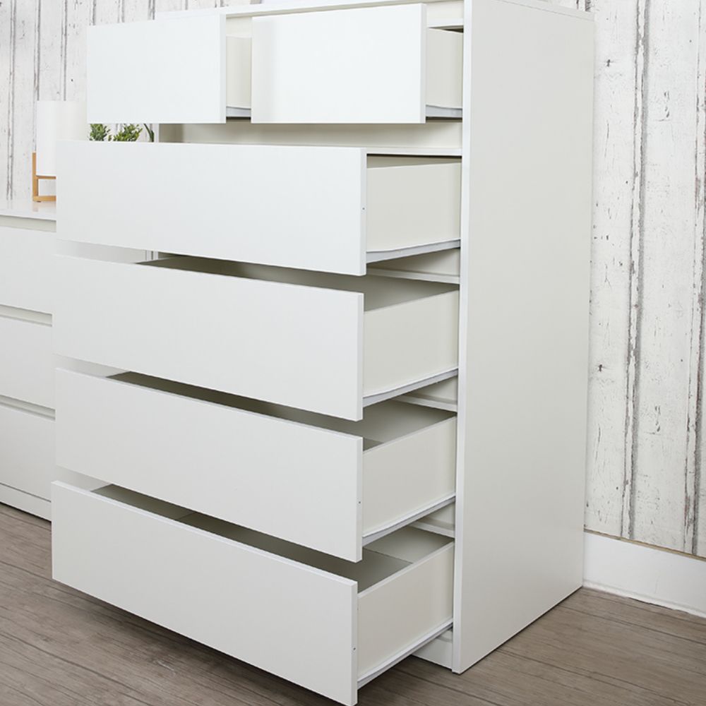 66520 MOLLY/P CHEST 6 DRAWERS WT