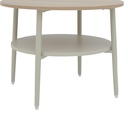 45444 LUNIE ROUND COFFEE TABLE 60 CM. BE/NT   