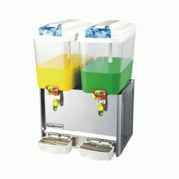 21827 JUICE DISPENSER MC-18L x 2 (CE) TABLE TOP 