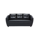 40935 MAX PVC 3/S SOFA BK