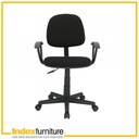 42515 STEVE OFFICE CHAIR BK, 61X58X83.5CM