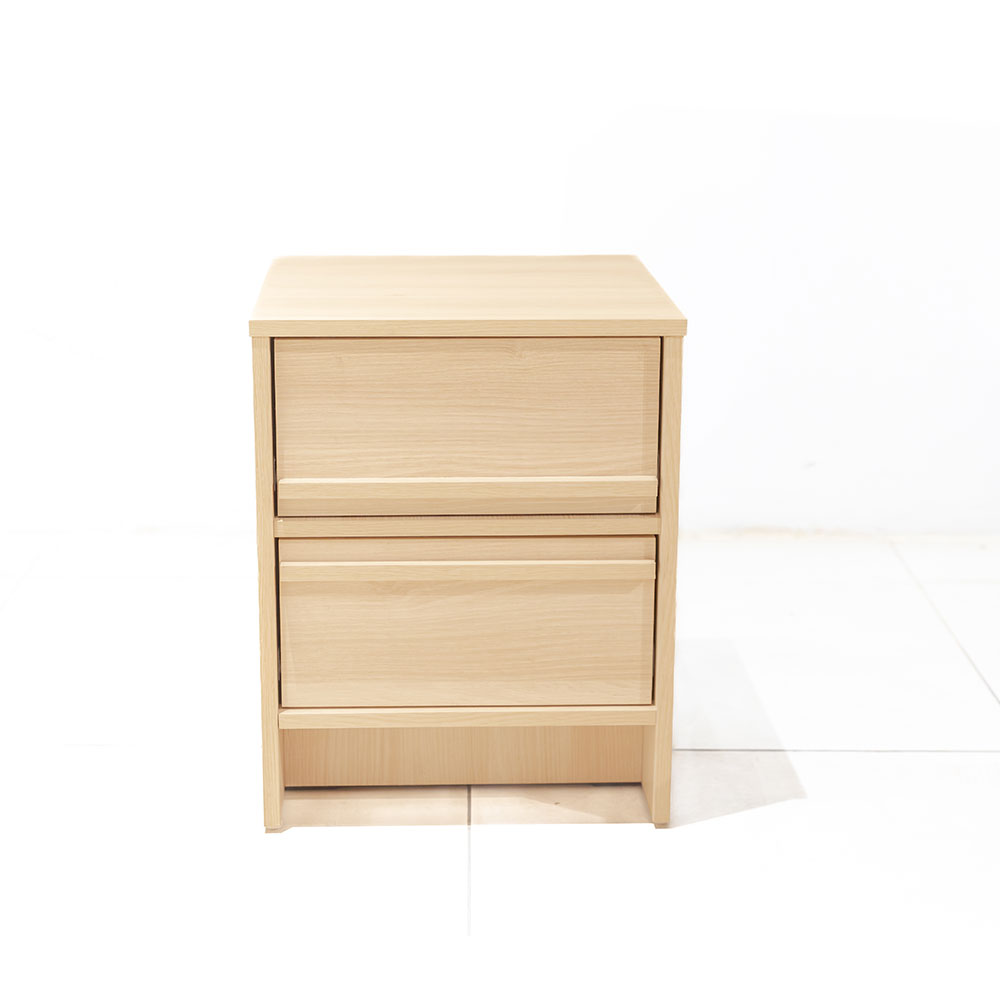 61023 NIGHT STAND 2DRAWER SGY NS070 KATHULT COLD 