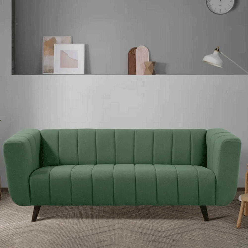 63659 DUROFLEX SOFA KIKI 3SEATER GREEN