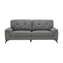 45423 LAMONA FABRIC SOFA 3/S DGY
