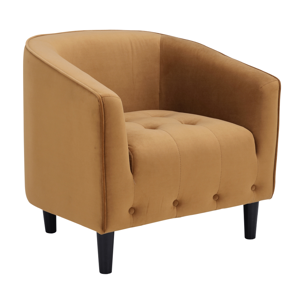 45431 TEDDY FABRIC ARMCHAIR BN       