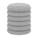 45434 DOLLY FABRIC STOOL_S GY     