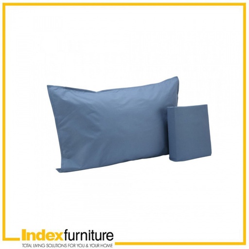 [42353] 42353 VALERIE TWIN FITTED SHEET 2PCS/SET BL 107X198X30 CM