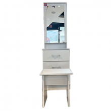 DRESSING TABLE WITH MIRROR DTS-B201-WH 