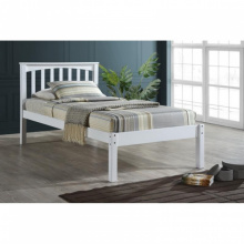 Allium Single Bed 3ft - White 