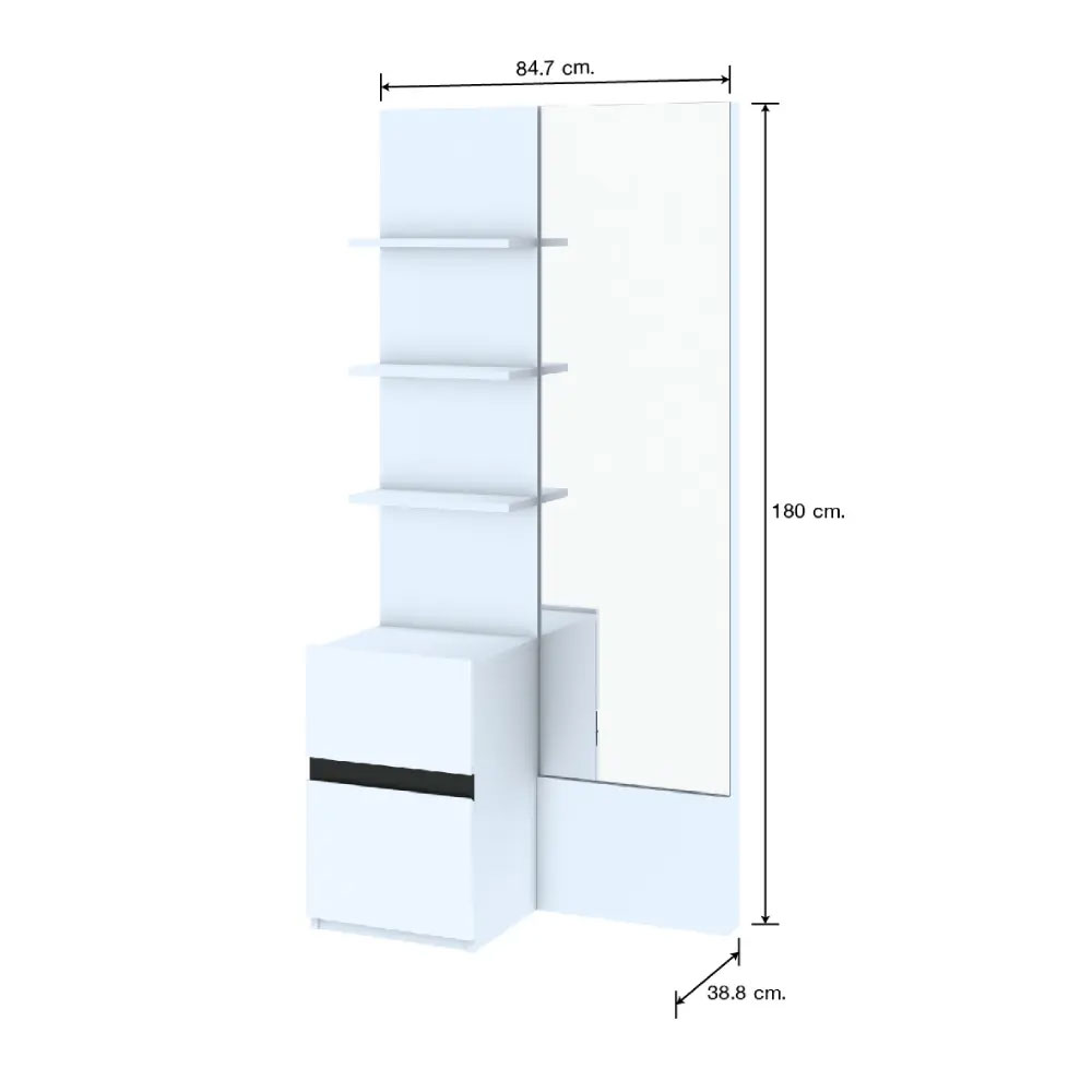 42476 ILLUSION PLUS DRESSING TABLE WT#01