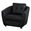 42482 MAX PVC 1/S SOFA BK 95X80X86CM