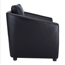42482 MAX PVC 1/S SOFA BK 95X80X86CM