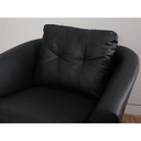 42482 MAX PVC 1/S SOFA BK 95X80X86CM