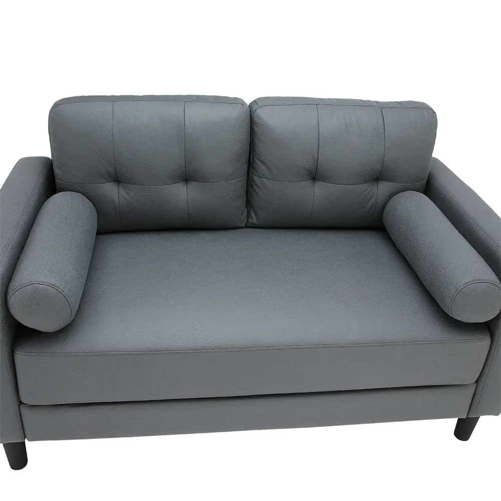 66540 RAFFY FABRIC SOFA 2/S GY