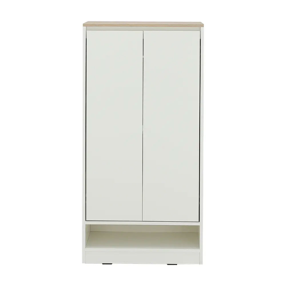 66547 PEZZO/N SHOE CABINET 2DR 60CM WT/LO15       