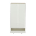 66547 PEZZO/N SHOE CABINET 2DR 60CM WT/LO15       