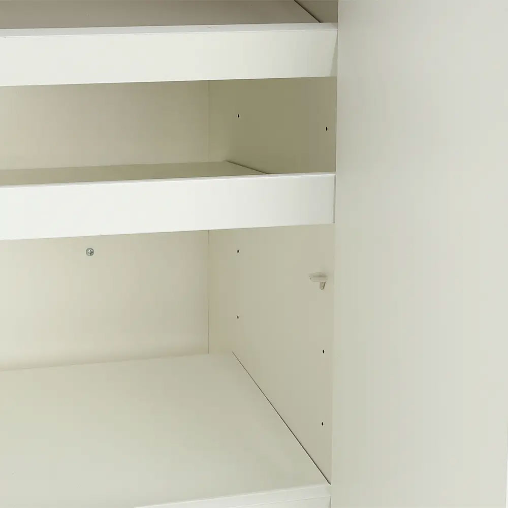 66547 PEZZO/N SHOE CABINET 2DR 60CM WT/LO15       