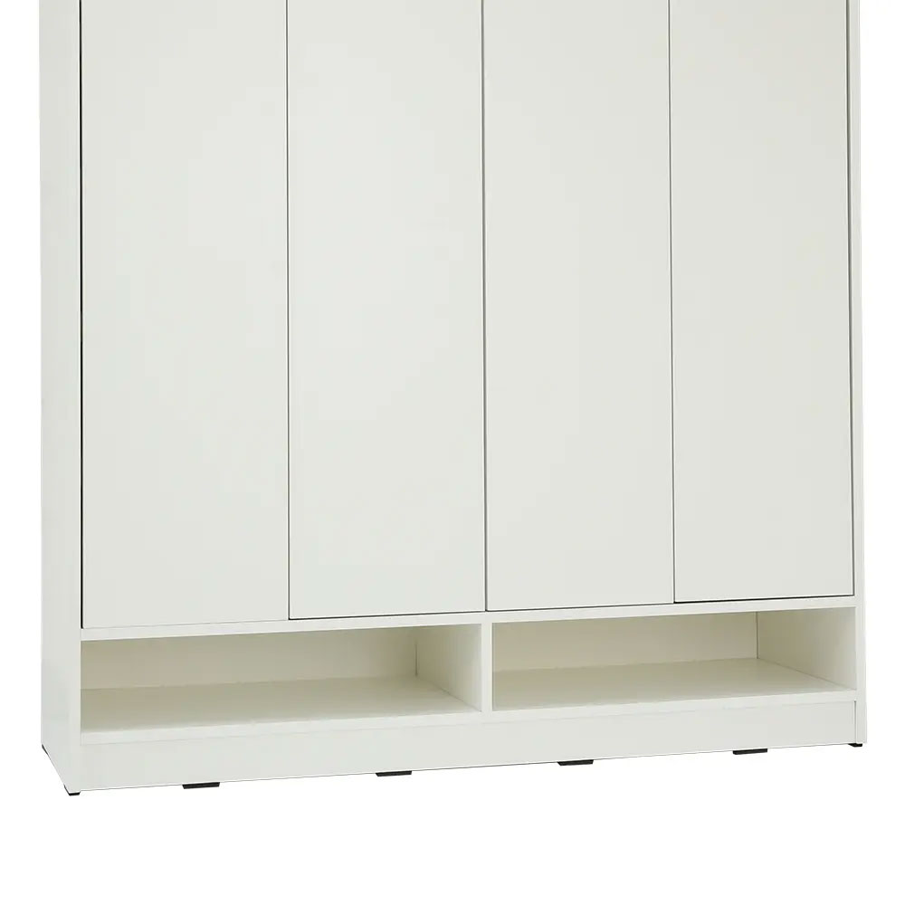 66549 PEZZO/N SHOE CABINET4DR. 116CM WT/LO15      