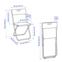 19139 FOLDING BLACK CHAIR 00217797
