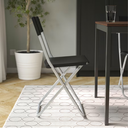 19139 FOLDING BLACK CHAIR 00217797