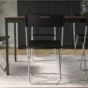 19139 FOLDING BLACK CHAIR 00217797