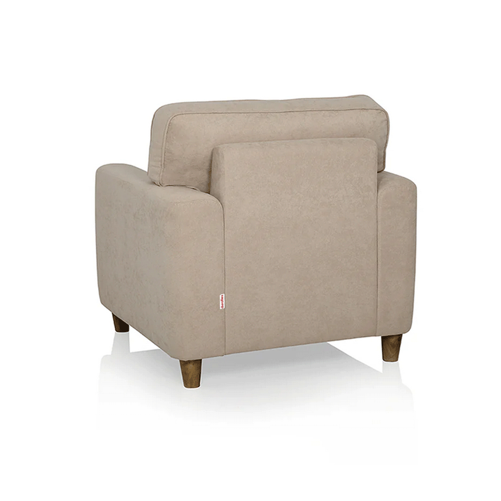 63660 DUROFLEX SOFA UTOPIA BEIGE FABRIC 1SEATER   
