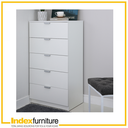 41211 H-MAX CHEST OF 5 DRAWERS WT-M