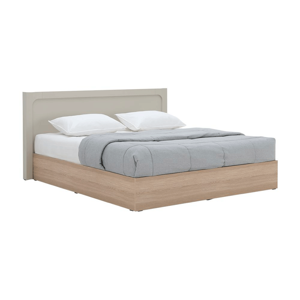 66566 MELBOURNE BED 5 FT. SS/LO15 PB WITH FOIL FINISHED 