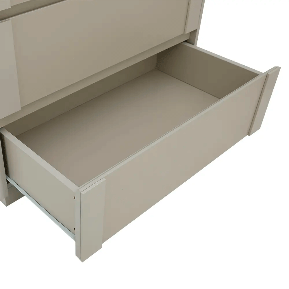 66569 MELBOURNE CHEST OF 3DRAWERS SS/LO15 PB WITH FOIL FINISHED 