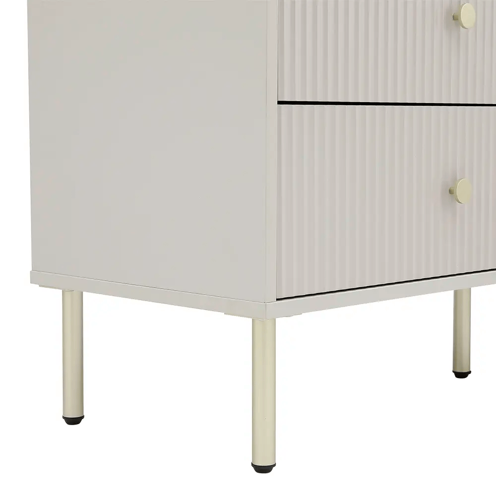 66571 SEOUL CHEST OF 6 DRAWERS 120 CM GY PARTICLEBOARD+MELAMINE,MDF+PAINTING 