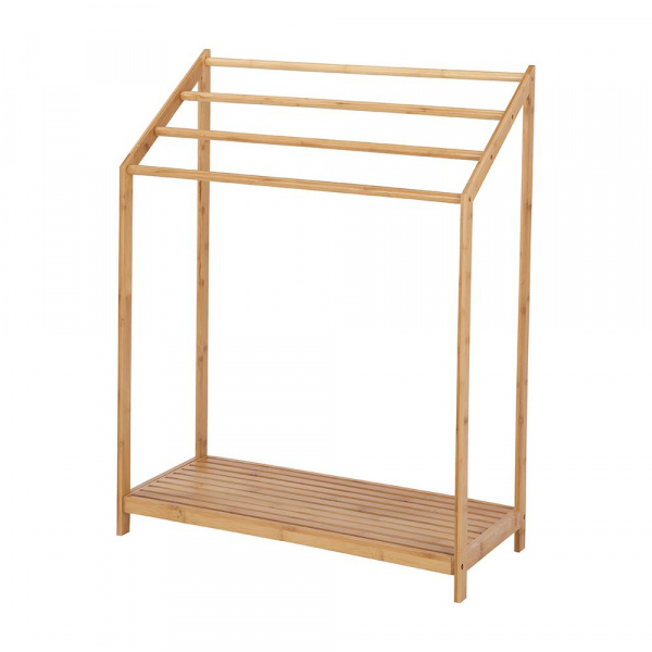 42371 ASHLEY TOWEL RACK WITH SHELF 70X31.2X90 CM NT