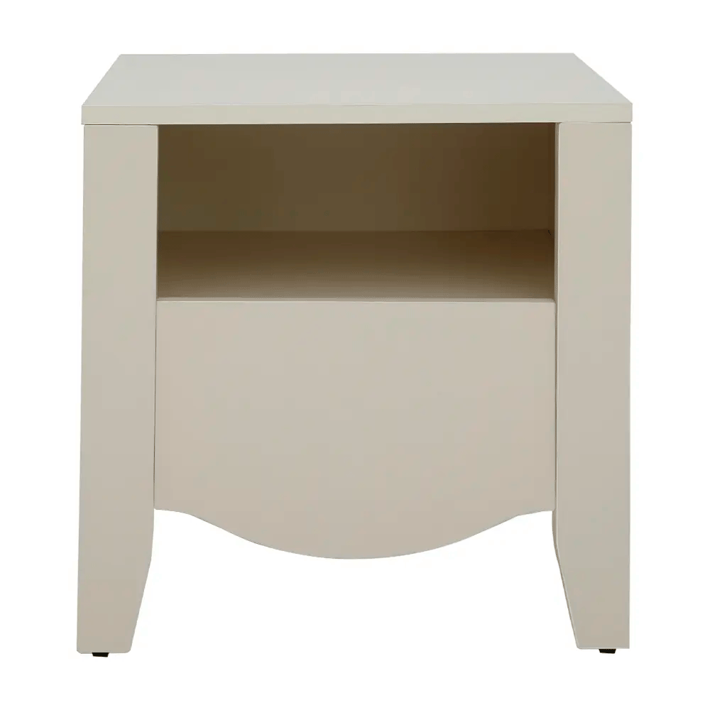 66574 FLORENCE NIGHT TABLE IV PB WITH FOIL FINISHED 