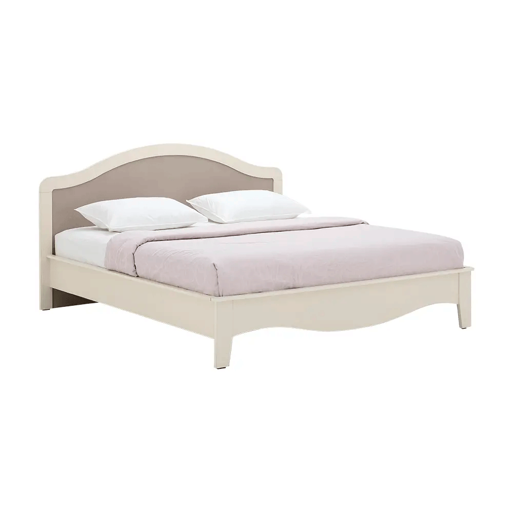 66575 FLORENCE BED 6 FT. IV/FBW PB WITH FOIL FINISHED 