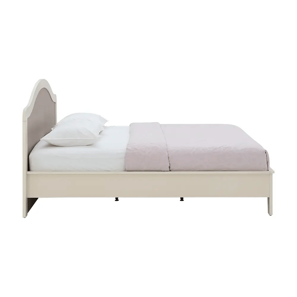 66575 FLORENCE BED 6 FT. IV/FBW PB WITH FOIL FINISHED 