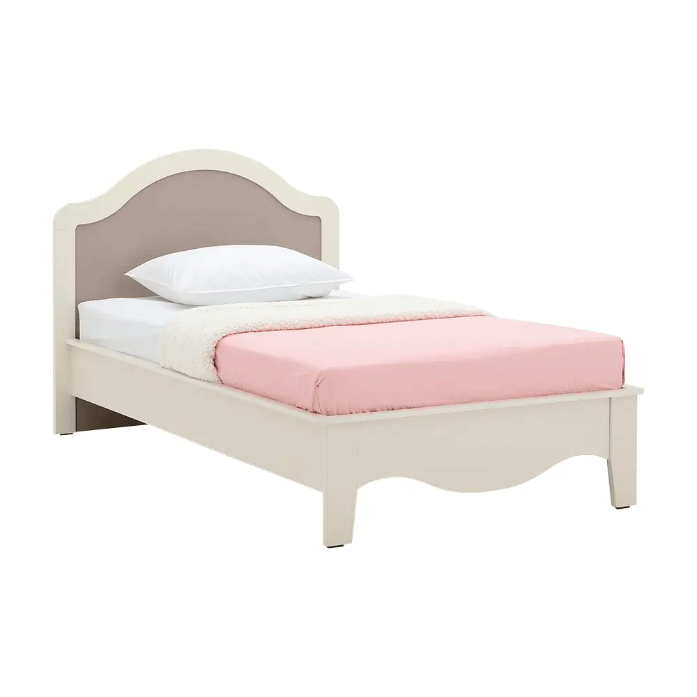 66576 FLORENCE BED 3.5 FT. IV/FBW PB WITH FOIL FINISHED 