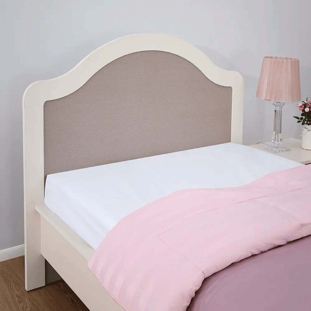 66576 FLORENCE BED 3.5 FT. IV/FBW PB WITH FOIL FINISHED 