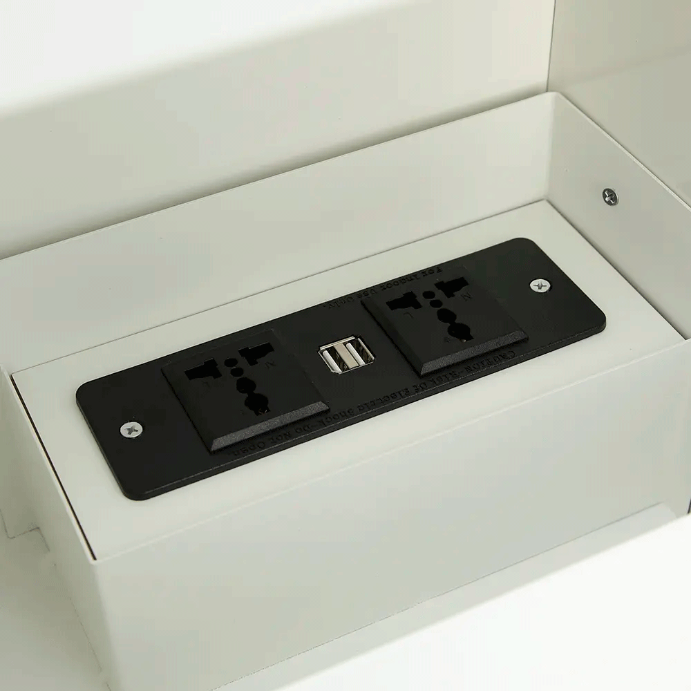 66590 ROTEO DRESSING TABLE WT#01 PB WITH MELAMINE HG FINISHED 