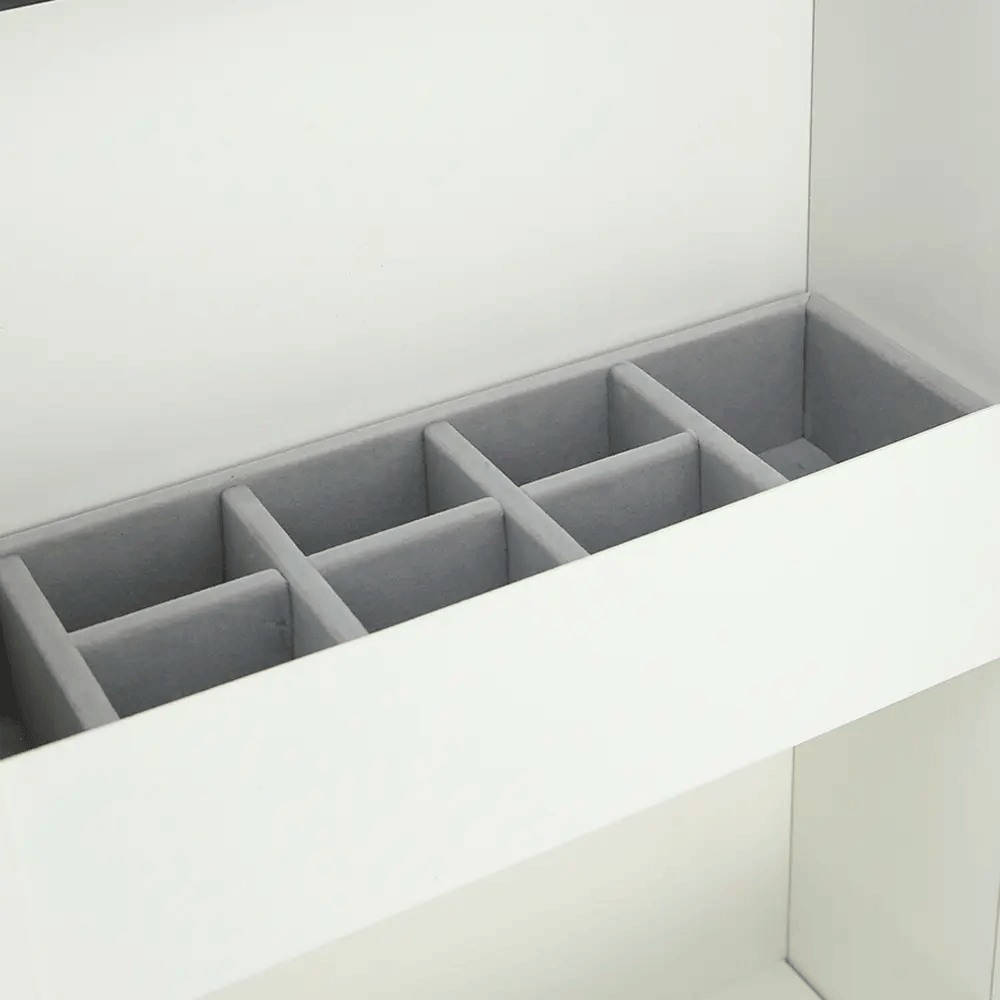 66590 ROTEO DRESSING TABLE WT#01 PB WITH MELAMINE HG FINISHED 