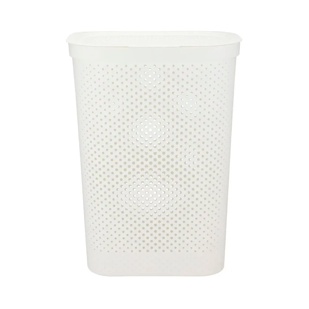 61172 NOVAL 58L LAUNDRY BASKET 44X35X58 WT    
